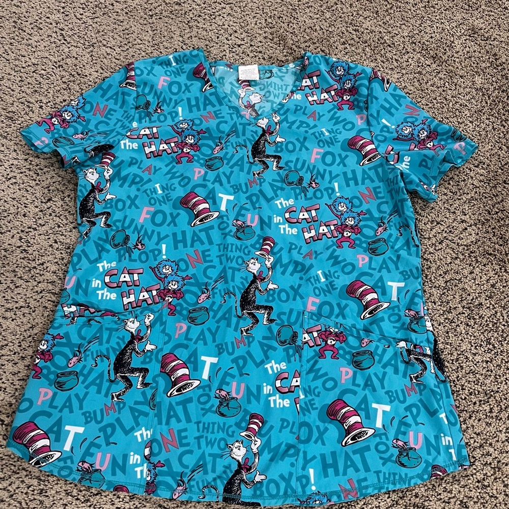 Dr. Seuss Playful Blue Kids Tee